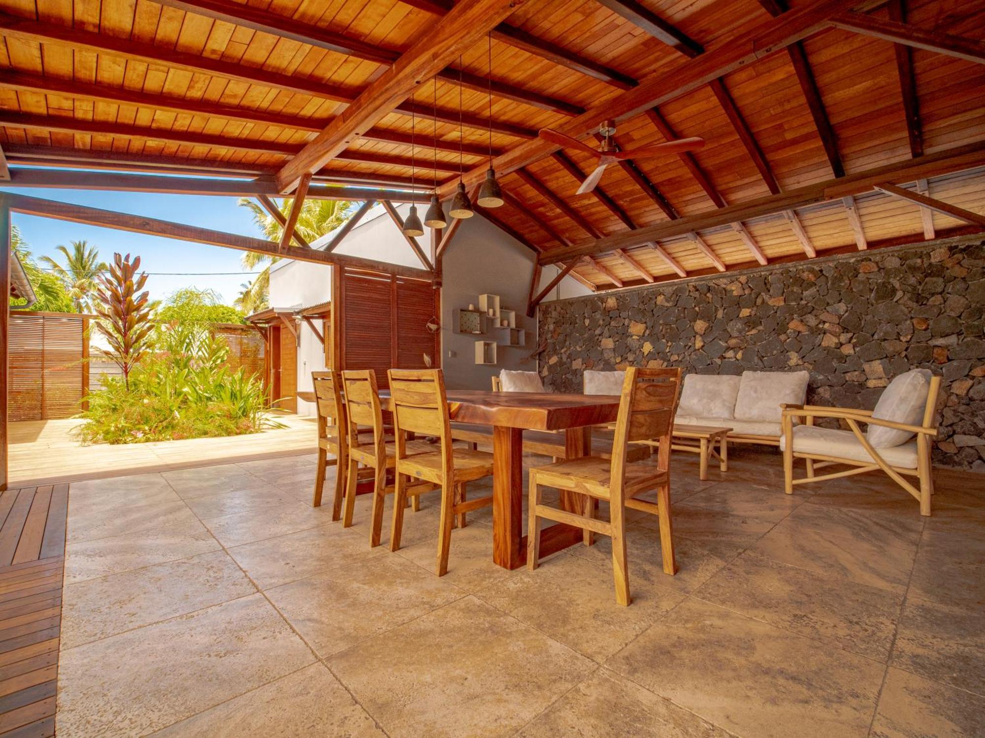 La Kaz Veloutier - Villa 4 Chambres Avec Piscine La Saline Les Bains Zewnętrze zdjęcie