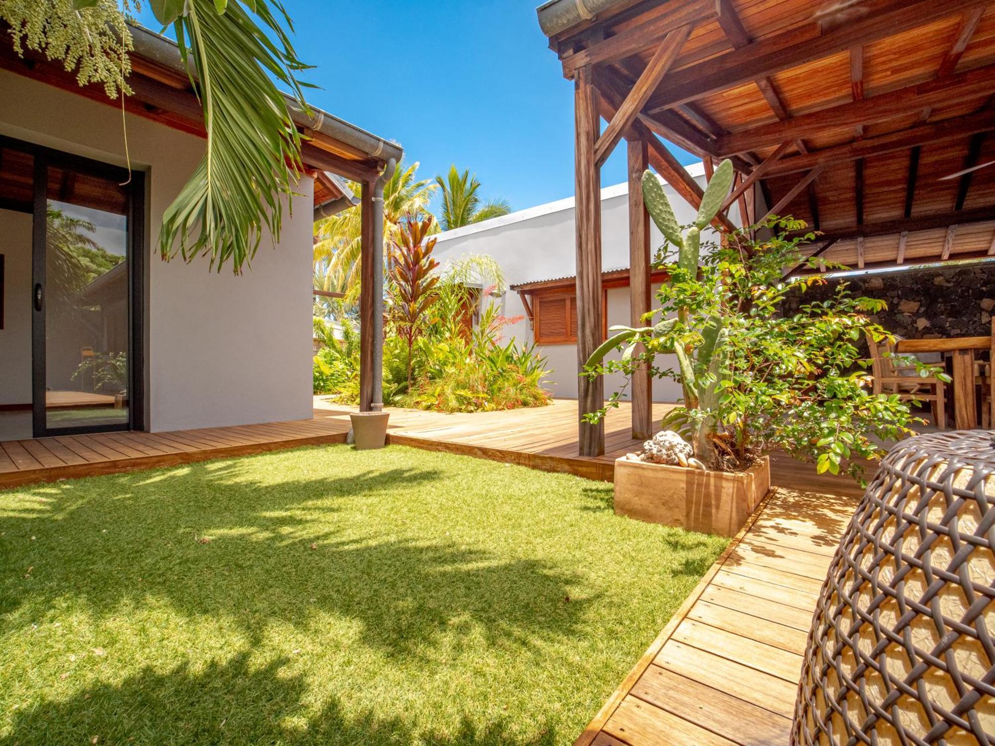 La Kaz Veloutier - Villa 4 Chambres Avec Piscine La Saline Les Bains Zewnętrze zdjęcie